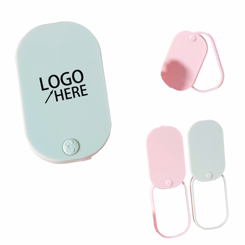 Aluminum and Plastic Compact Foldable Mirror