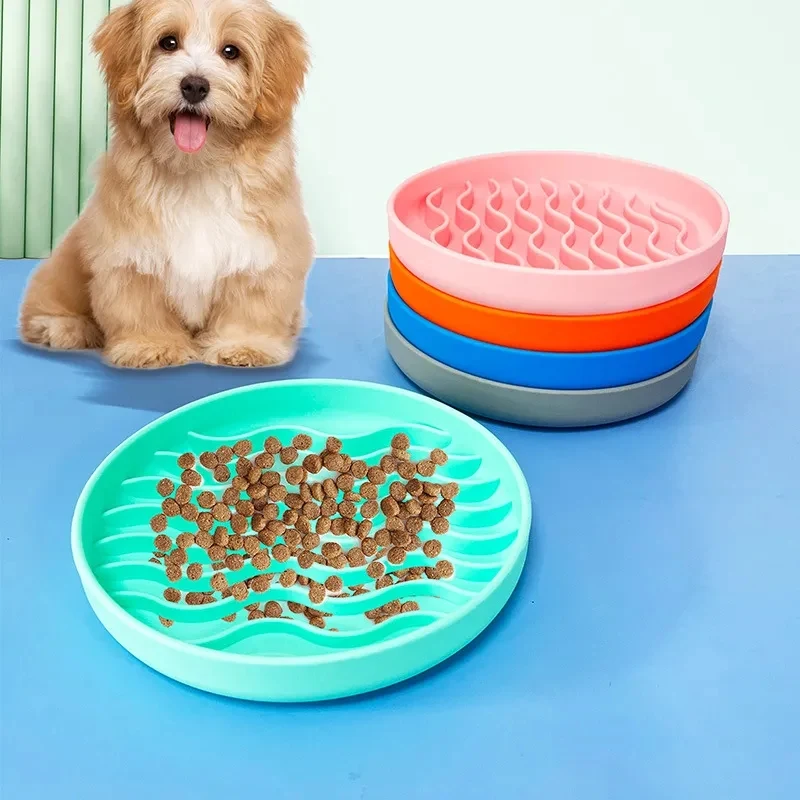 Silicone Dog Slow Feeding Bowl 1