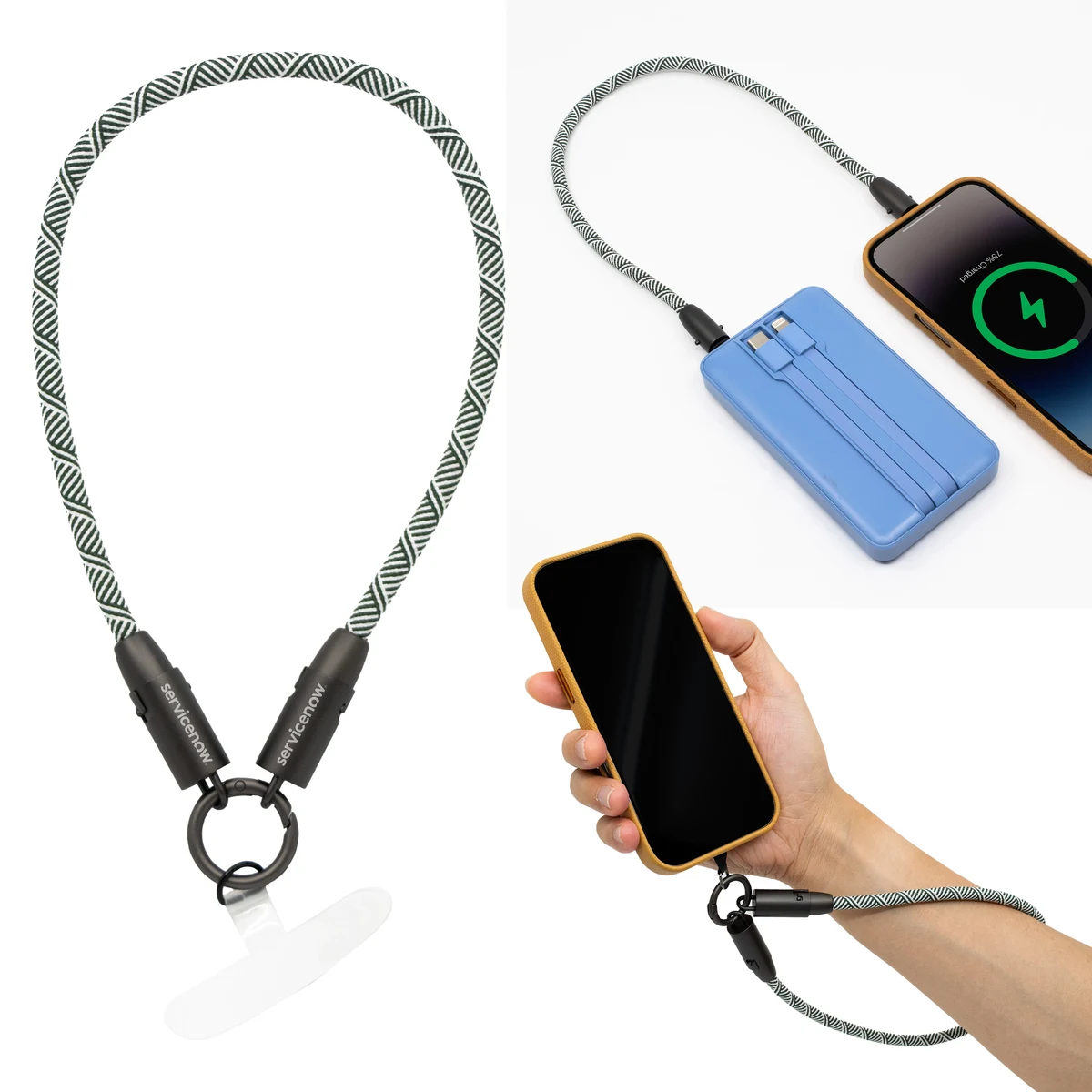 Phone Lanyard Charging Cable 1