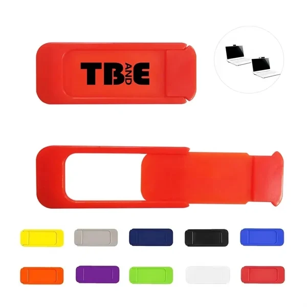 Custom Colorful Webcam Cover Slider 1.61 x 0.63 Inch Plastic — Privacy Tech 1