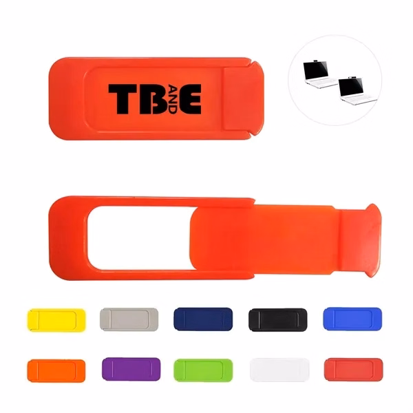 Custom Colorful Webcam Cover Slider 1.61 x 0.63 Inch Plastic — Privacy Tech