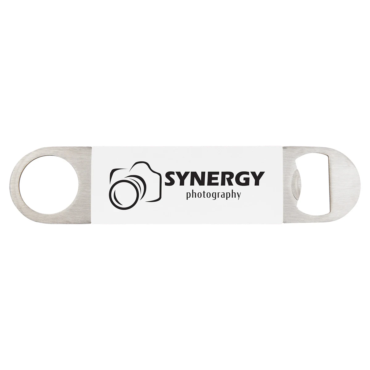 White Silicone & Stainless Steel Bottle Openers 1