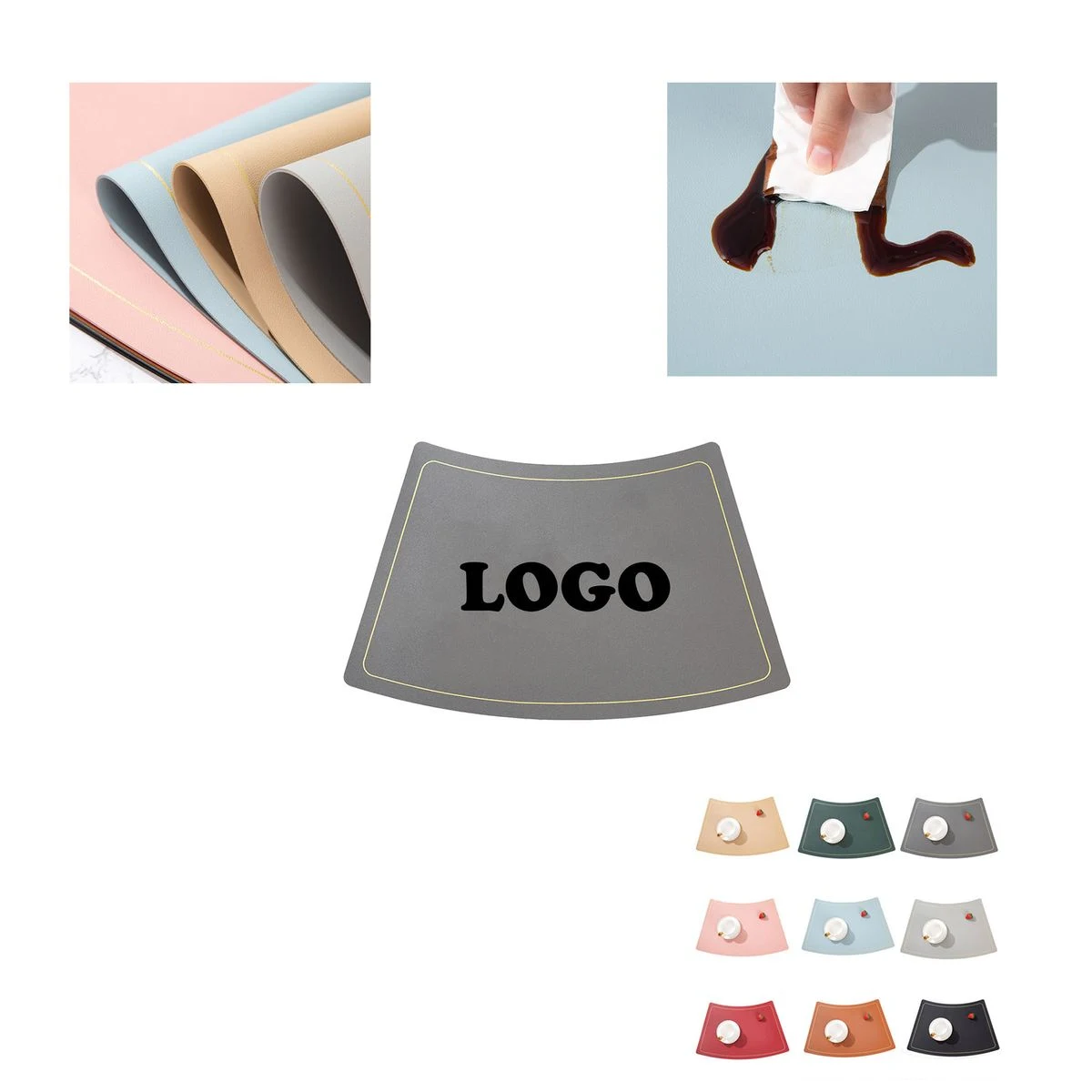 MOQ 10 Custom Printed Dining Placemat 1