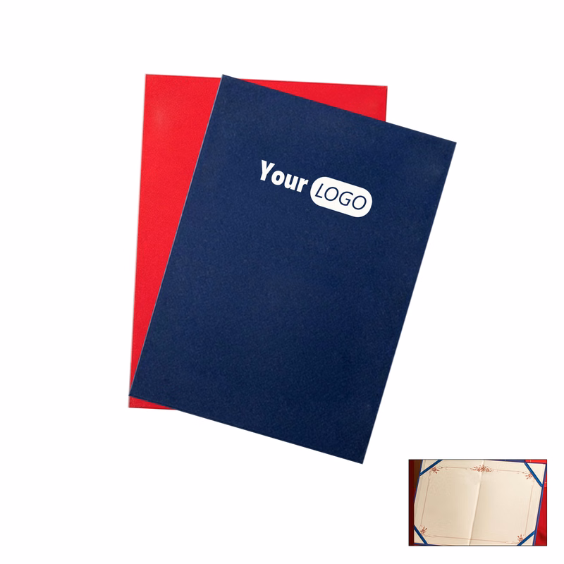 Paper Certificate Holder Folder