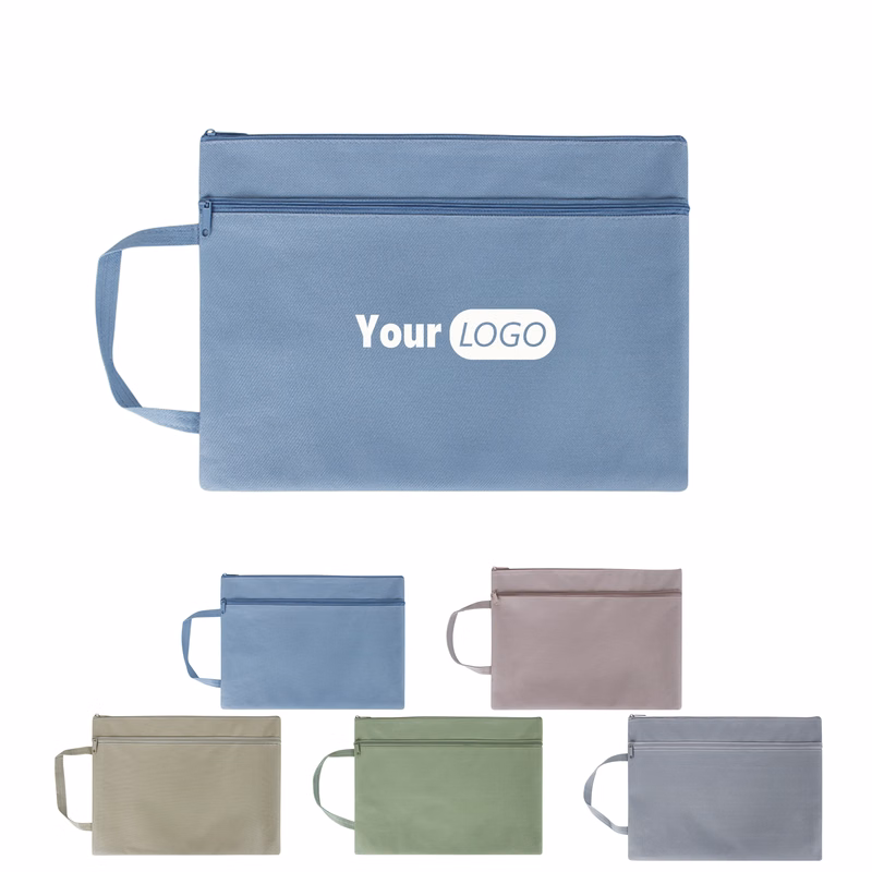 A4 Zipper Document Bag