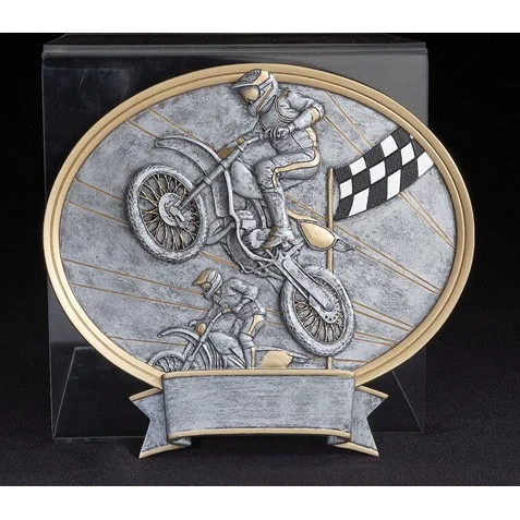 8" Motocross Legend Plate 1