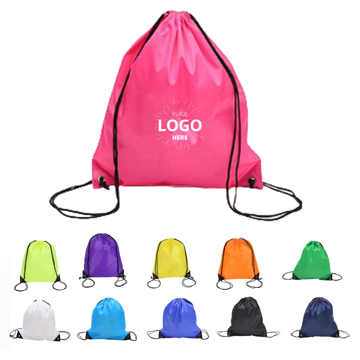 Drawstring Lightweight Sports Travel Backpack Large Capacity 1