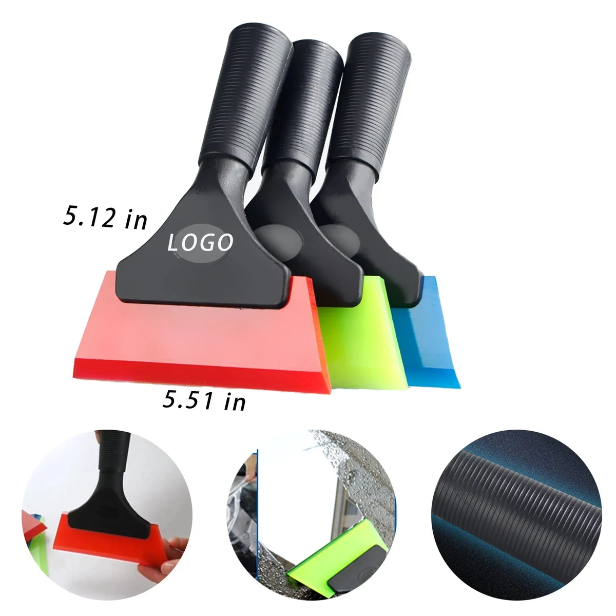 Durable Plastic Scraper Tool With Logo For Car, Cleaning 1