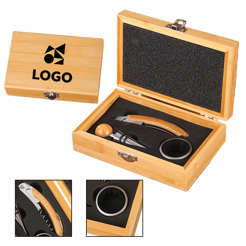 Premium 3-Piece Wine Opener Gift Set