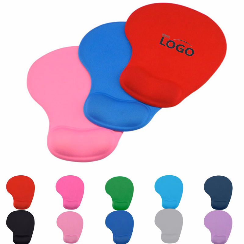 Silicone Mouse Pads With Gel Wrist Support