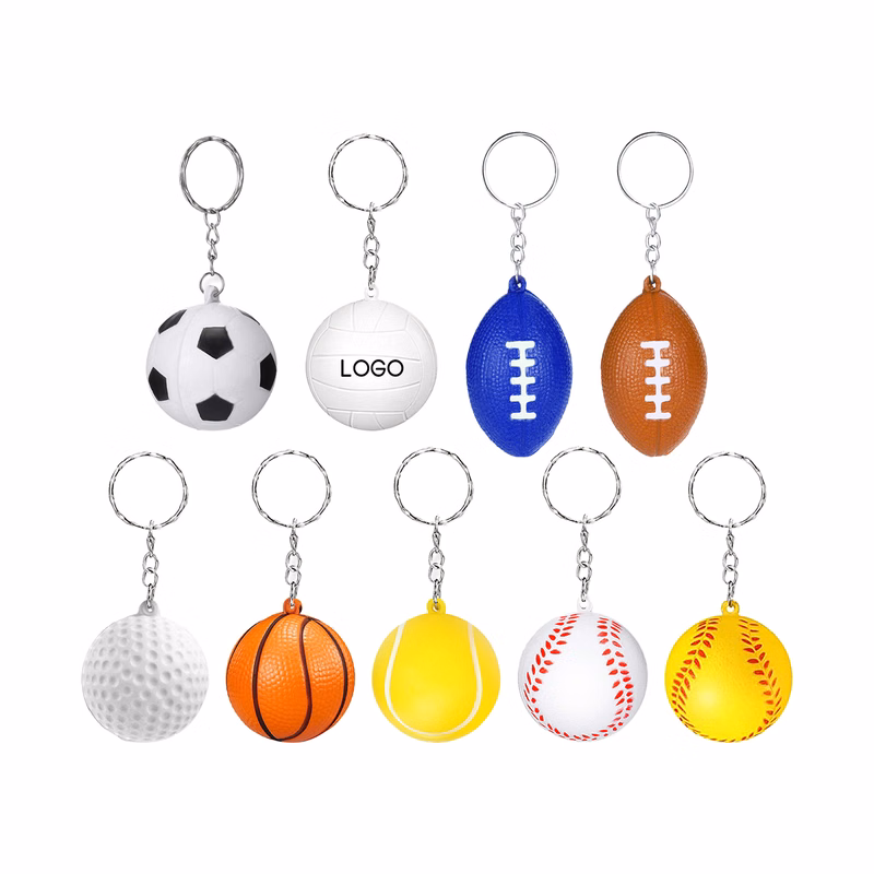 Sport Party Favors Ball Keychain