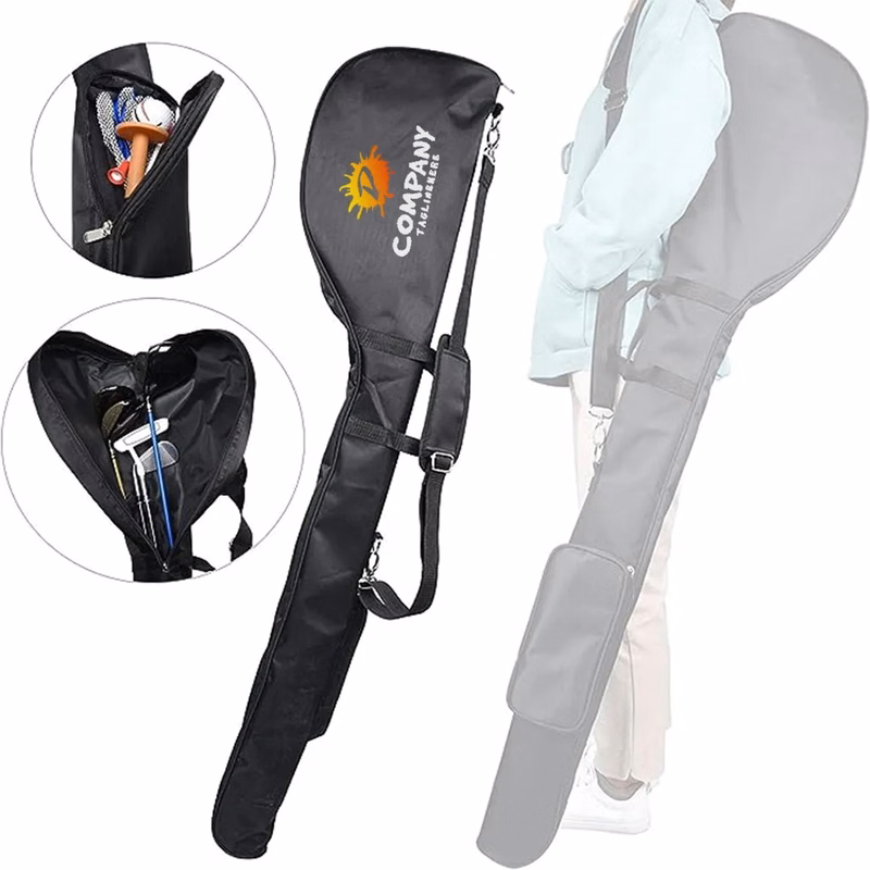 Portable Rubber Handle Adjustable Travle Golf Bag