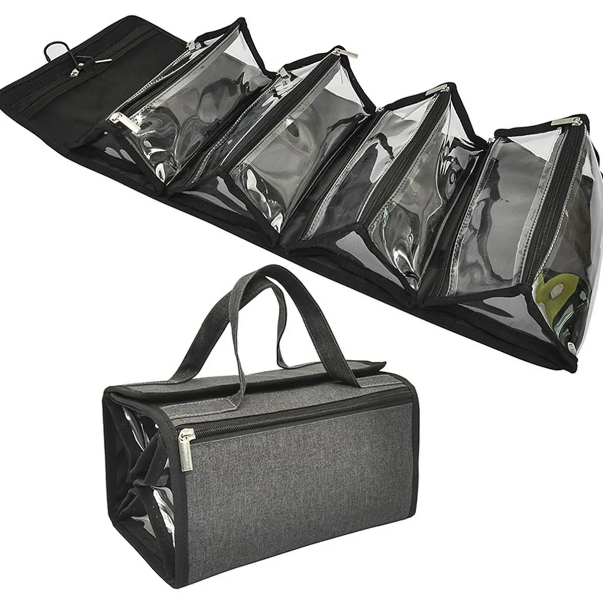 Large Capacity Portable Hanging Travel Toiletry Bag 1