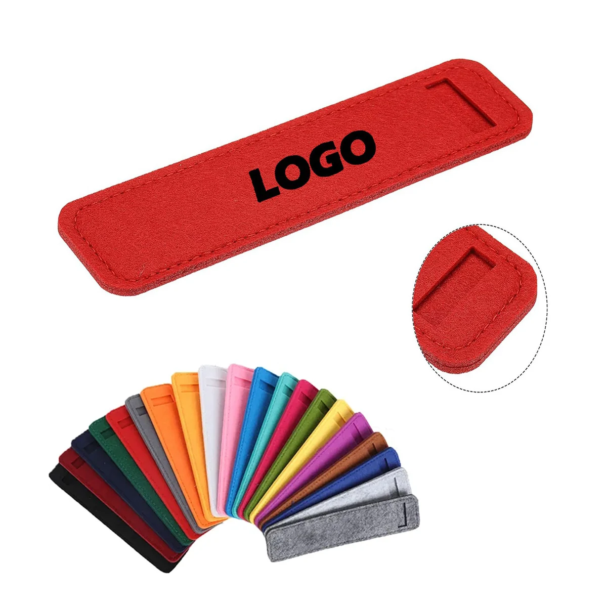 Felt Pen Pencil Case Mini Pocket Protector Storage Sleeve 1