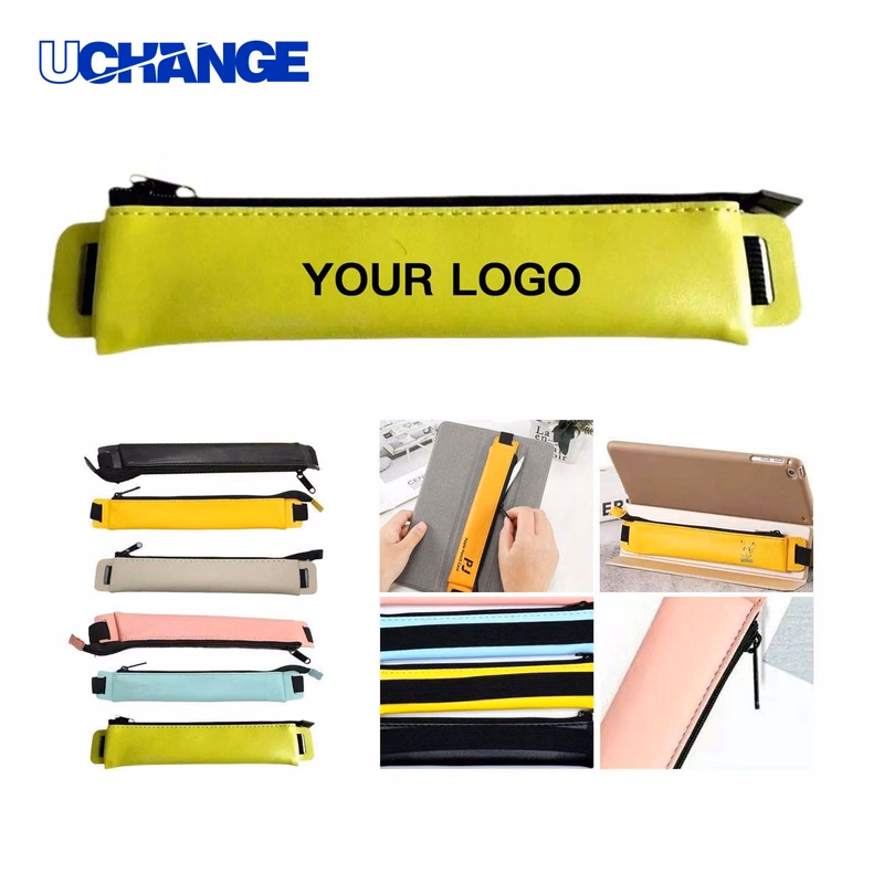 Adjustable PU Leather Pen Holder