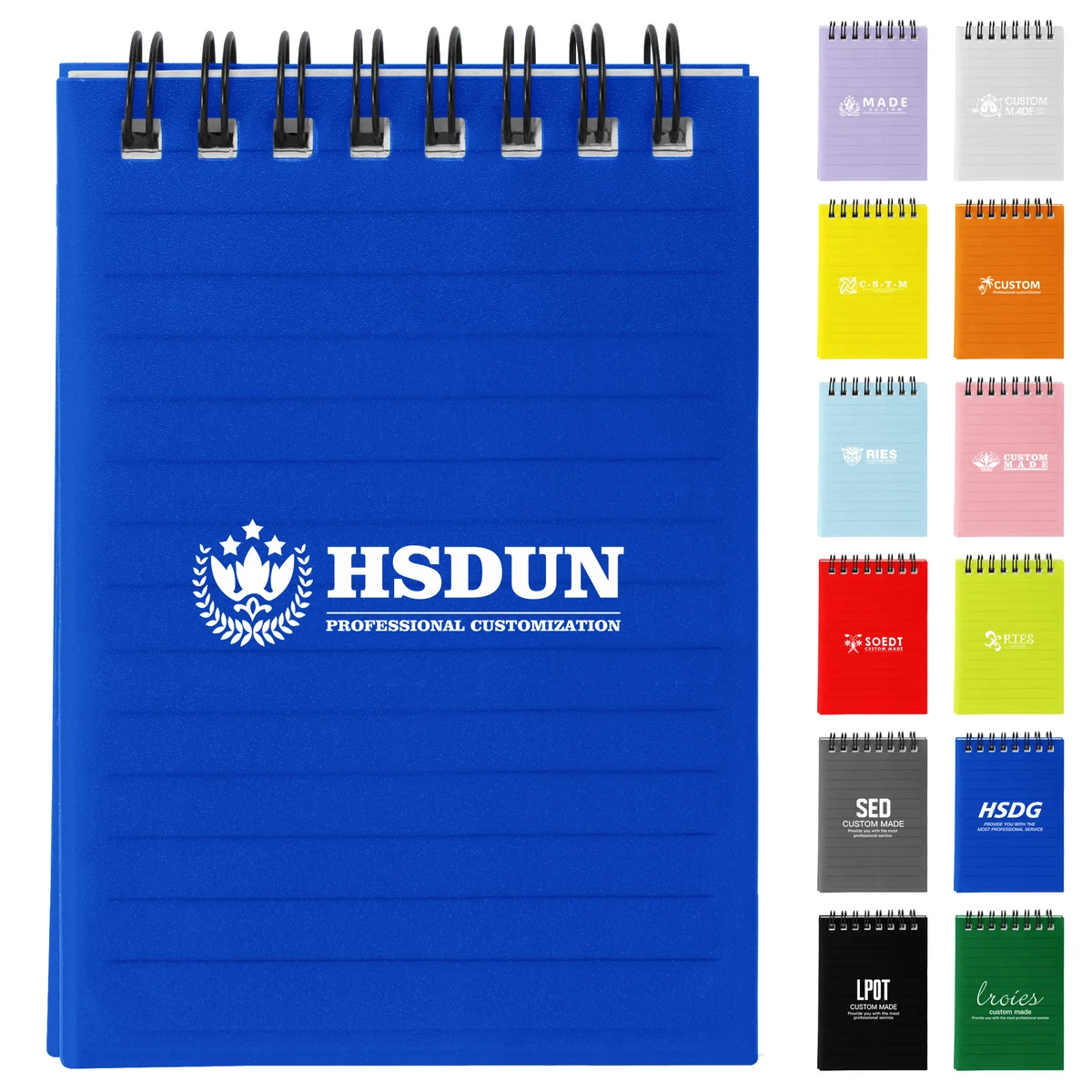 Plasti Cover Spiral Notebooks 1