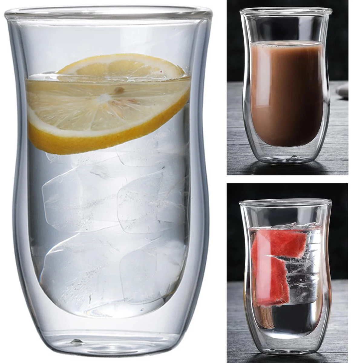 250ML Double Wall Wine Glass 1