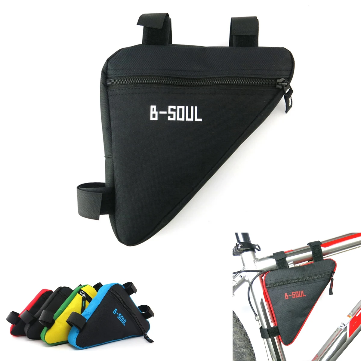 Bicycle Triangle Saddle Storage Bike Bag 1