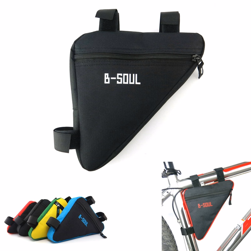 Bicycle Triangle Saddle Storage Bike Bag