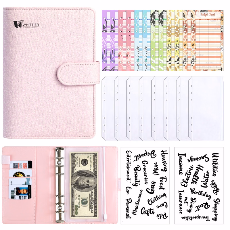 A6 Money Saving Challenge Binder
