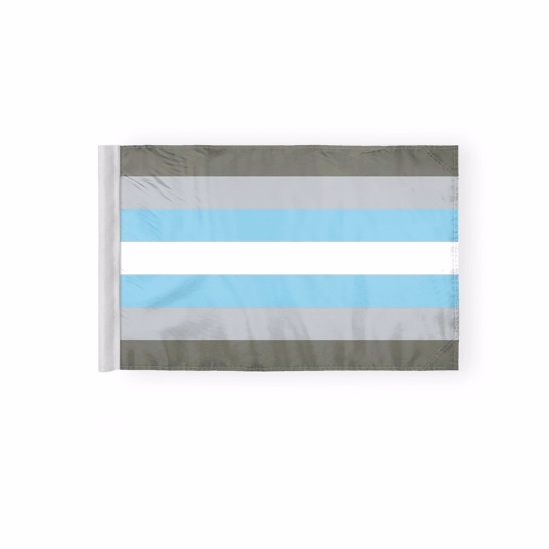 6''x9'' 2ply wPoly Demiboy Motorcycle Flag