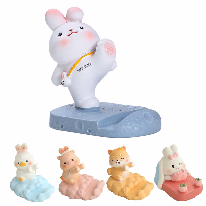 Rabbit phone stand tablet holder