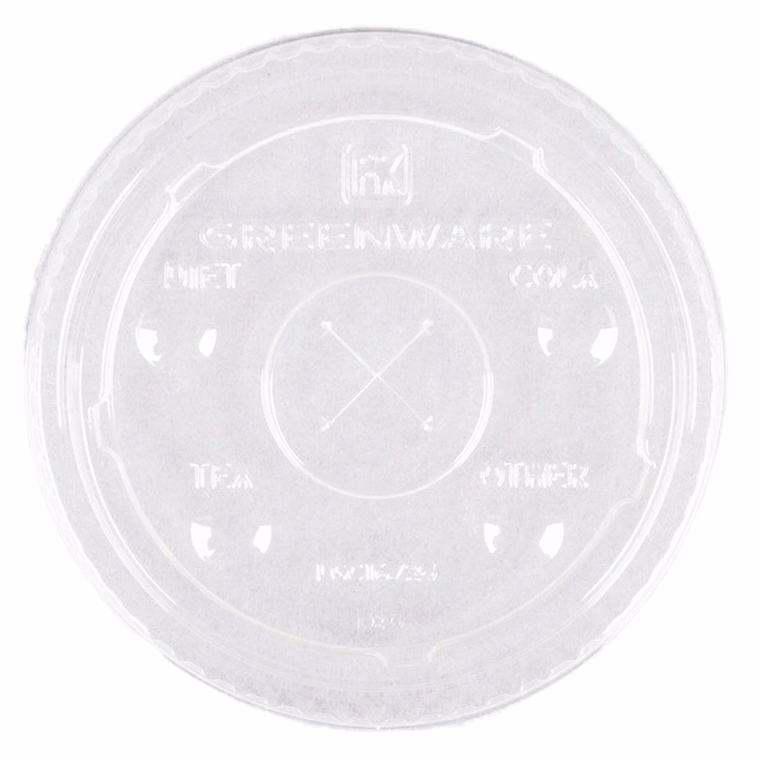 12 Oz.-24 Oz. Eco Straw-Slotted Lid