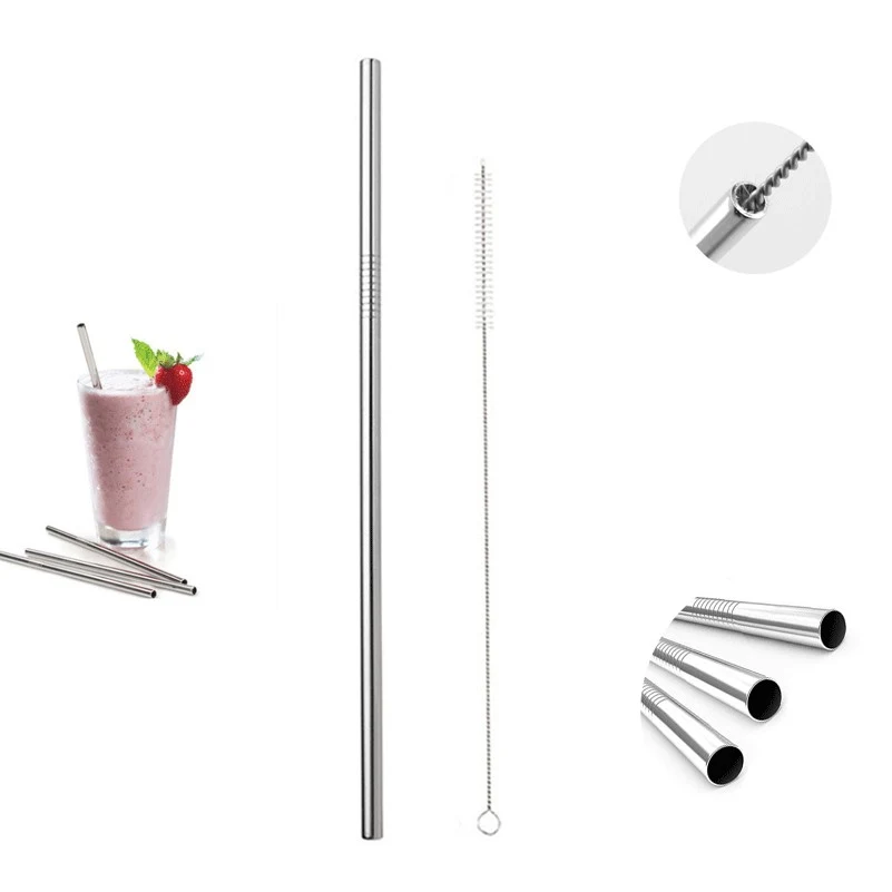 Straight Steel Straw Brush 1