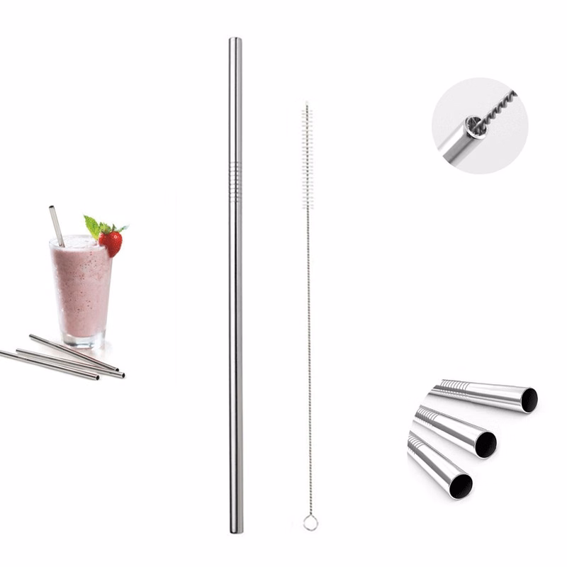 Straight Steel Straw Brush