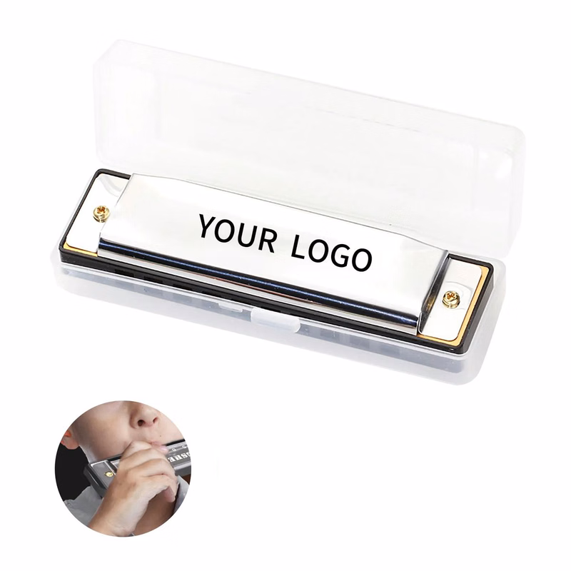 Beginner-Friendly Harmonica with Plastic Case