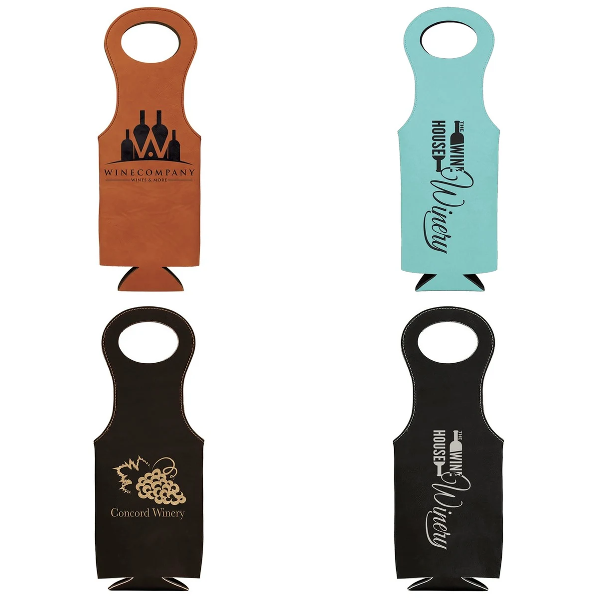 Leatherette Wine Bag 1