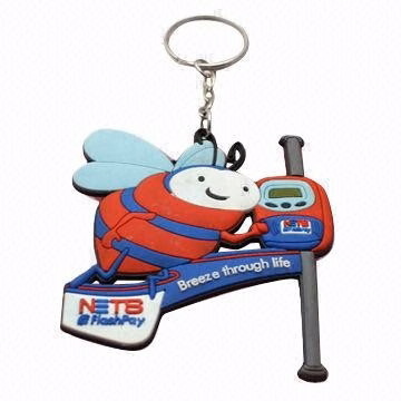3.5" PVC Key Tag - in 3D