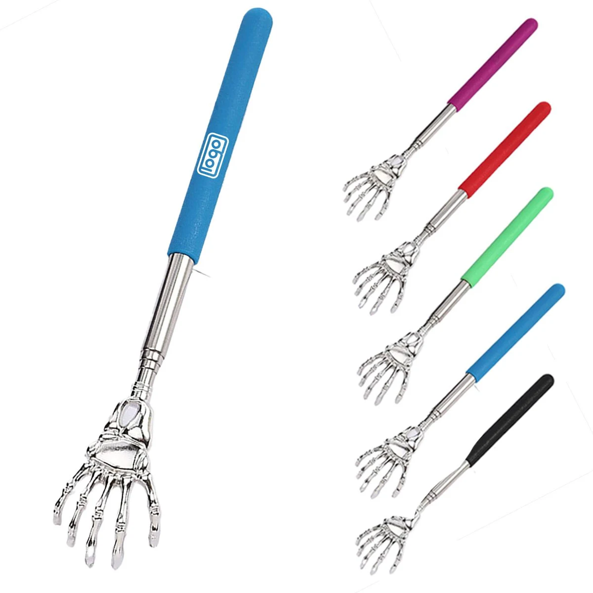 Stainless Steel Retractable Hand Back Scratcher 1