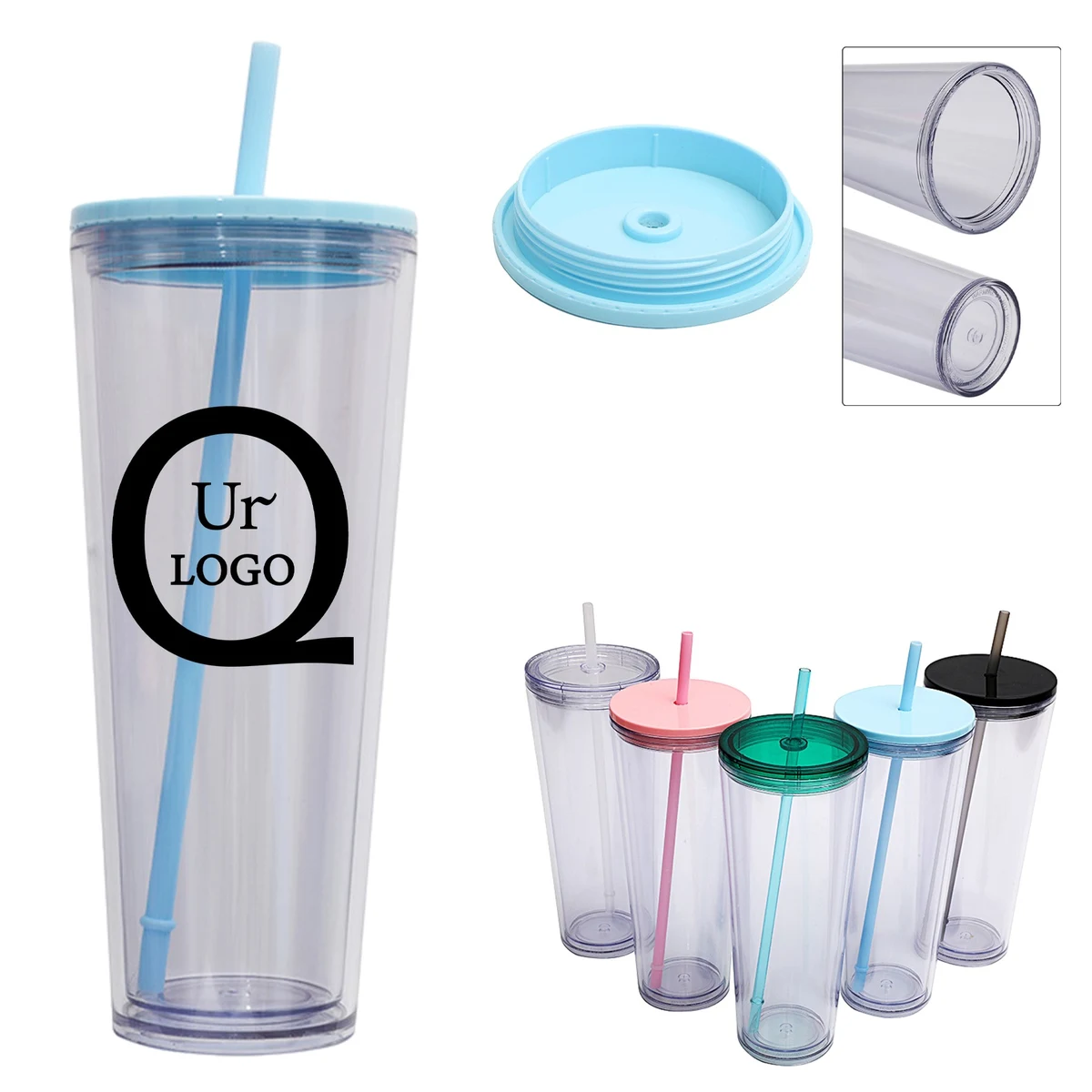 26Oz Plastic Straw Cup 1