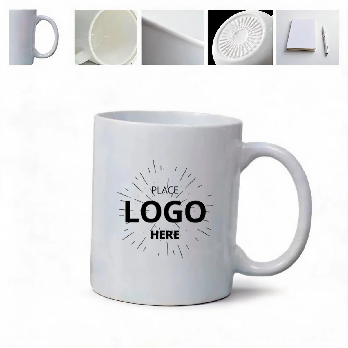 Blank Sublimation Ceramic Mug with Handle 1