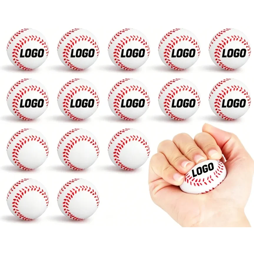 Mini Baseball PU Stress Balls 1
