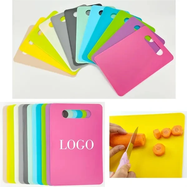 Plastic Utility PP Cutting Board with Handle BPA Free 1