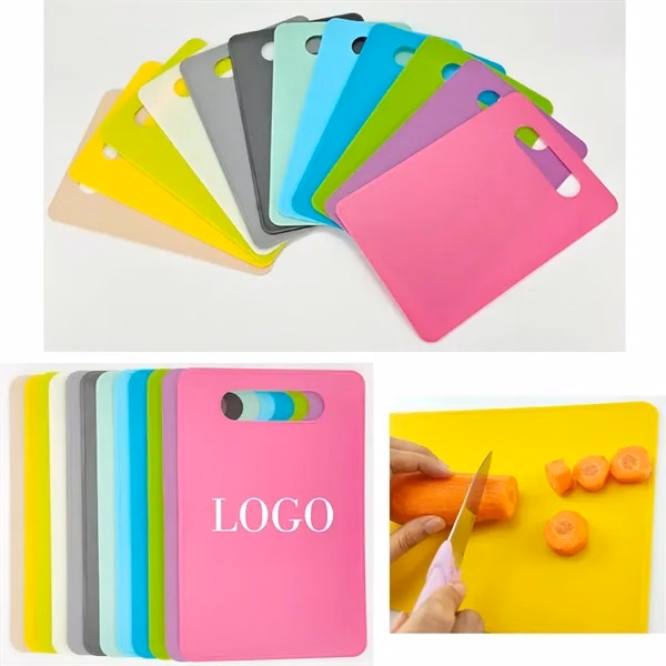 Plastic Utility PP Cutting Board with Handle BPA Free