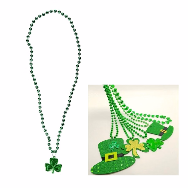 Shamrock Beads Necklace