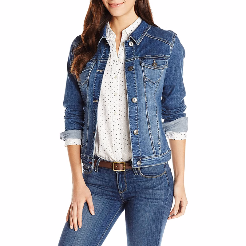 Women's Stretch Denim Jacket