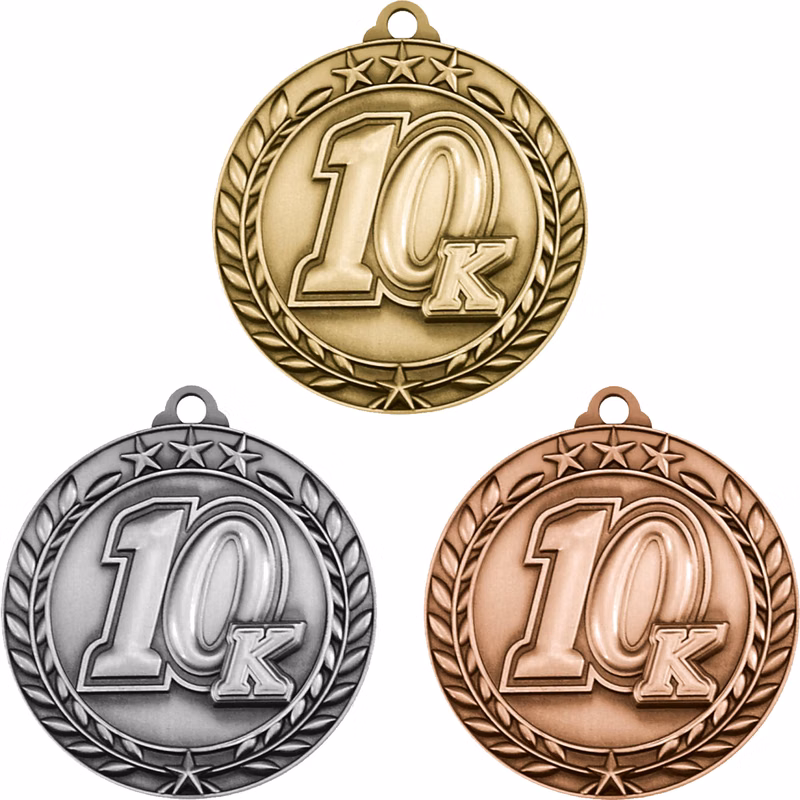 Stock Small Academic & Sports Laurel Medals: 10K