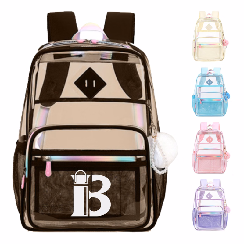 Heavy Duty Waterproof TPU Clear Backpack