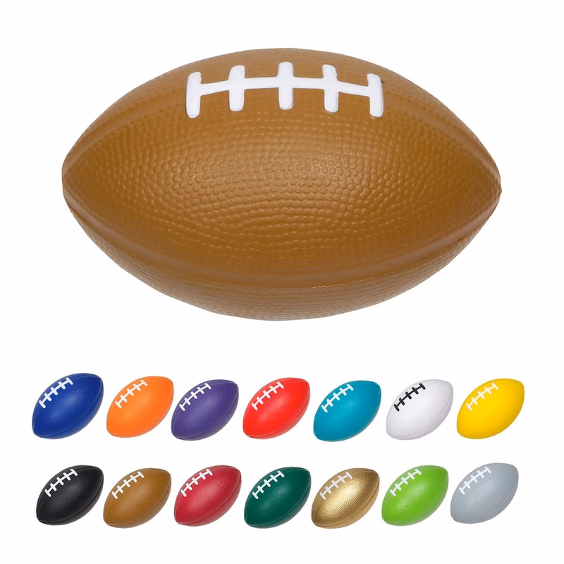 Rugby Shaped Polyurethane Stress Reliever