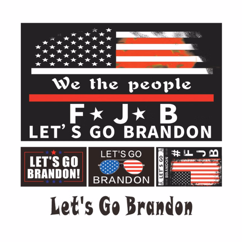 Let's Go Brandon Flags Vote Banner