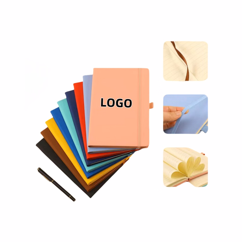 MOQ 20 Full Color A5 PU Hardcover