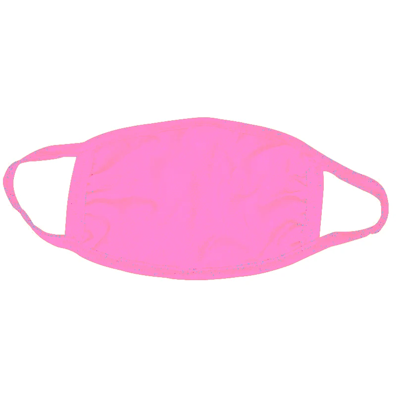 Light Pink Cotton Face Mask 1