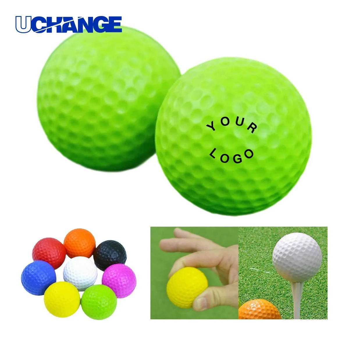 Brightly Colored Golf Balls for Promotions 1