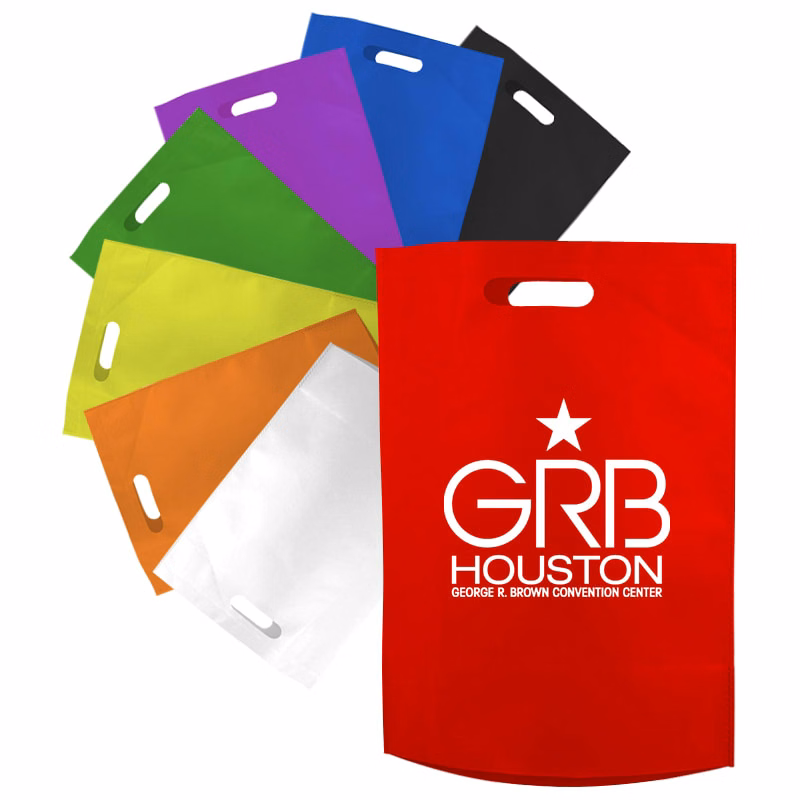 Medium Exhibition Die Cut Handle Tote Bags