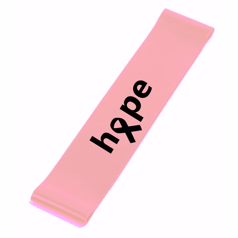 Breast Cancer Awareness Latex Exercise Resistance Bands