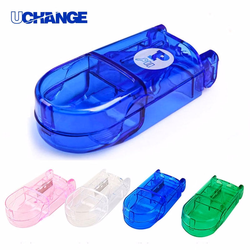 Health Pill Cutter Splitter Box Organizer